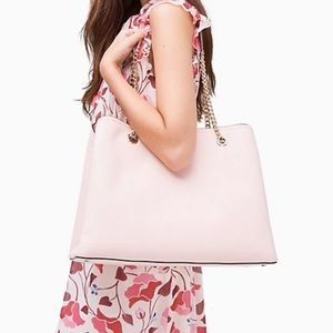 Kate Spade jordyn large chain handle tote